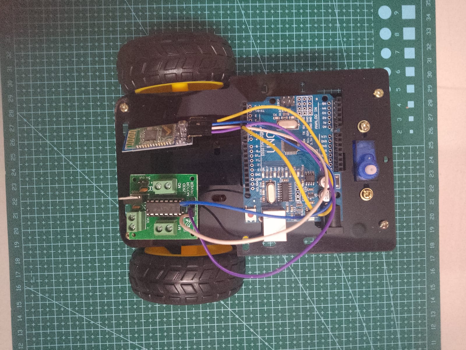 Autonomous Bluetooth Rover Project