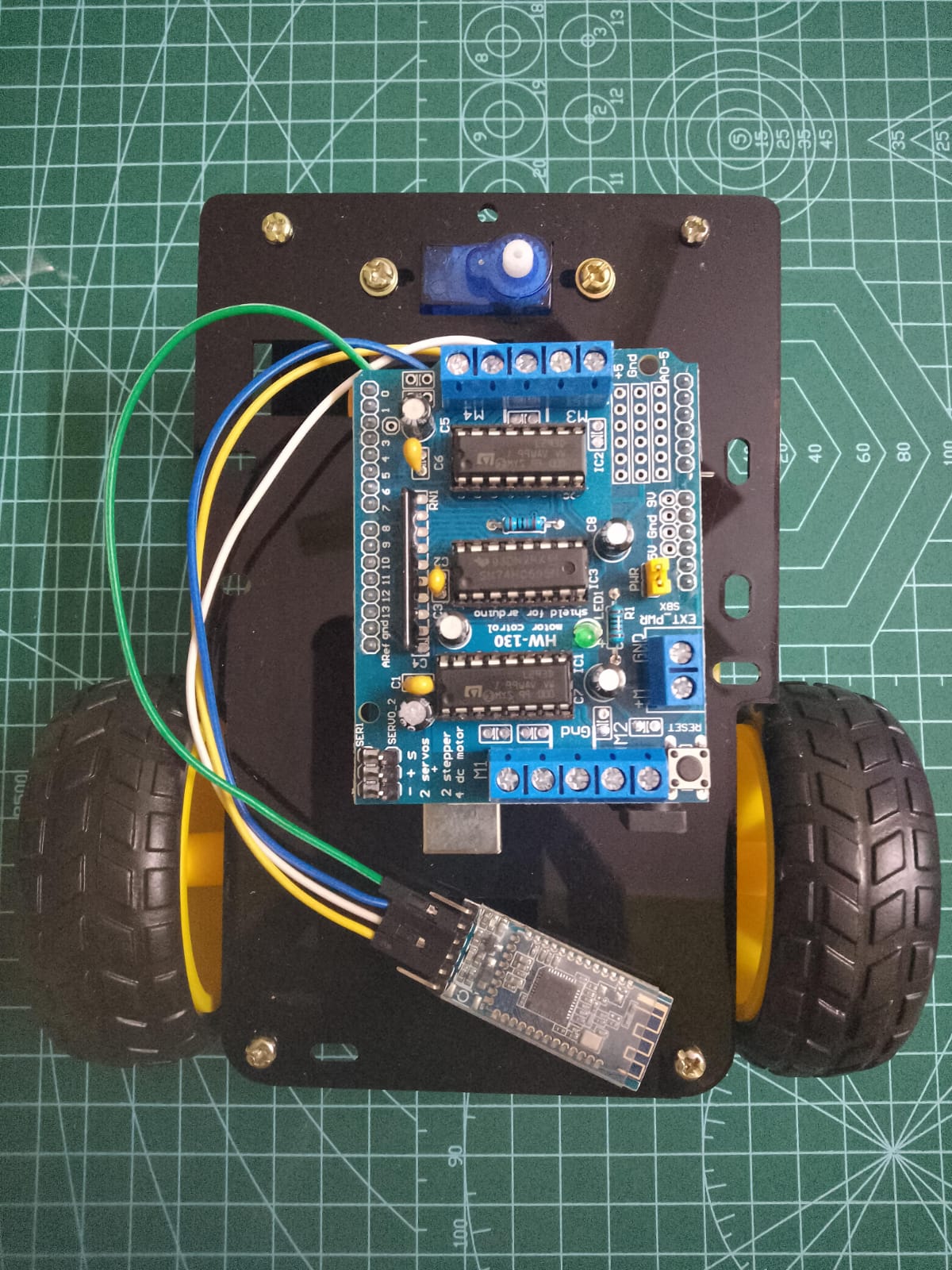 Microcontroller Motor Driver Hardware